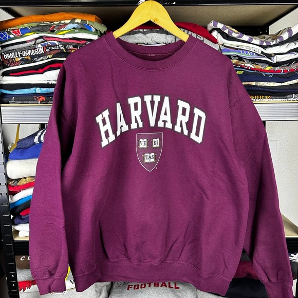 none Other - Vintage y2k Harvard Sweatshirt
